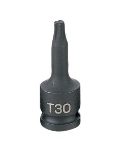 Grey Pneumatic 3/8" Drive x T30 Internal Star Impact Driver