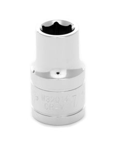 WLMW32014 image(1) - Wilmar Corp. / Performance Tool 1/2" Drive 7/16" 6pt Socket