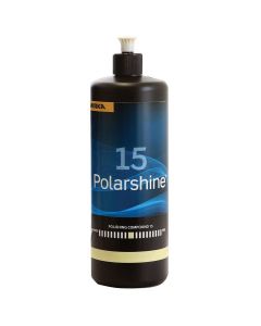 MRKPC151L image(0) - Mirka Abrasives Polarshine PC15-1L Polishing Compound, 1 L Bottle, Beige, Liquid