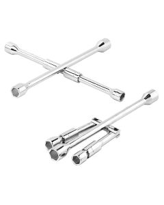 WLMW7 image(2) - Wilmar Corp. / Performance Tool 4-Way SAE/Metric Collapsible Lug Wrench