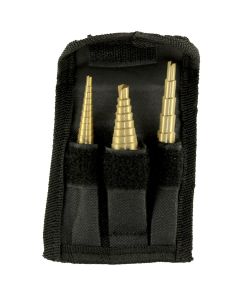 Wilmar Corp. / Performance Tool 3 Piece Step Drill Set