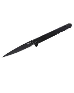 COS30859 image(1) - COAST Products LX532 1919 Founders Series Origin Assisted Open Titanium Nitride Coated 9Cr18Mov Drop Point Blade with Frame Lock Folding Pocket Knife - Black