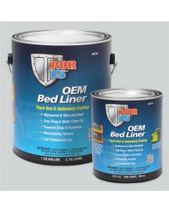 POR-15 INC 49701 OEM Bed Liner, 1 gal Can, Rubberized Textured Black, 100 to 120 sq-ft Coverage, 3 to 4 hr Curing