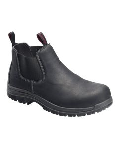 FSIA7111-10W image(0) - Avenger Foreman Romeo Series - Men's Mid Top Slip-On Boots - Composite Toe - IC|EH|SR|PR - Black/Black - Size: 10W