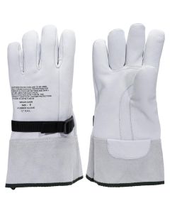OBRLP-CB-12-11 image(0) - Oberon Gloves - Rubber Electrical Glove Leather Protectors - Class 1 & Class 2 - Size: Regular - 11