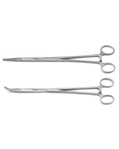 GearWrench 2 Piece Double-X Straight and 45 Degree Hemostat Plier Set