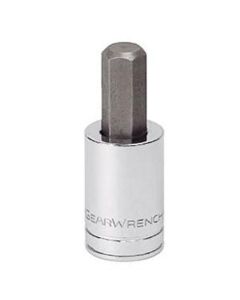 KDT80659 image(0) - GearWrench 1/2 Inch Drive Hex Bit Metric Socket 8mm