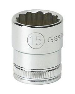 KDT80203 image(0) - GearWrench 1/4 Inch Drive 12 Point Standard Metric Socket 9mm