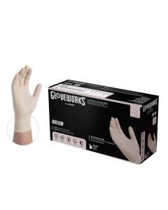 AMXTLF48100 image(1) - Gloveworks XL Powder Free Textured Latex Gloves