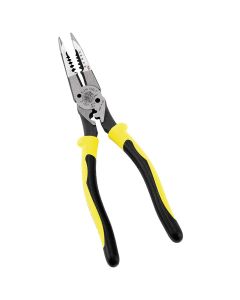Klein Tools Pliers, All-Purpose Needle Nose Pliers with Crimper, 8.5-Inch
