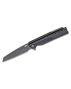 CRK3802K image(0) - CRKT (Columbia River Knife) LCK + 8Cr13MoV Oxide Plain Blade Assisted Folding Knife with Liner Lock Glass-Reinforced Nylon Handle - Black