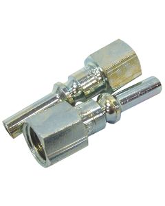 Milton Industries 1/4" Female Plug L-Style