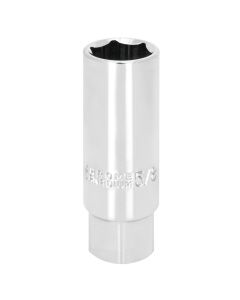 WLMW38172 image(0) - Wilmar Corp. / Performance Tool 3/8" Dr. 5/8" Magnet Spark Plug Socket