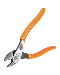KLED2287 image(0) - Klein Tools Diagonal Cutting Pliers, High-Leverage, 7-Inch