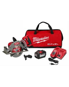 MLW2830-21HD image(0) - Milwaukee Tool M18 FUEL 7-1/4" Rear Handle Circular Saw Kit