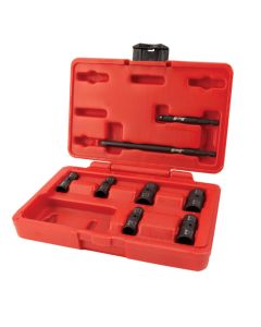 WLMM799 image(2) - Wilmar Corp. / Performance Tool 8 Piece 1/4" Drive Flip Socket Set
