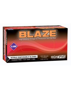 Microflex BLAZE PF NITRILE EXAM GLOVES SMALL