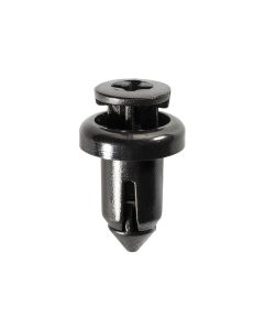 AVC17206 image(0) - AUVECO 17206 Push-Type Screw-Type with Open End Type 1 Bumper Cover Retainer, 15 mm Dia Head x 12 mm L Stem, Nylon