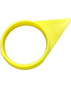 COUWNI-33 image(0) - Counteract 33mm Loose Wheel Nut Indicator - Yellow (100-pack)