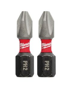 Milwaukee Tool SHOCKWAVE Insert Bit Phillips #2 (250 Pk)
