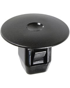 AUVECO 20954 Fender Apron Screw Grommet, #8 Screw x 20 mm Dia Head, Nylon, Black