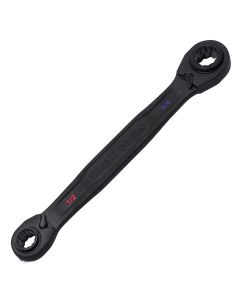 KLE68206 image(0) - Klein Tools Ratcheting Box Wrench 13/16 x 7/8-Inch