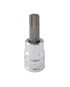 TIT68950 image(0) - TITAN 3/8" DR T50 TORX BIT SOCKET
