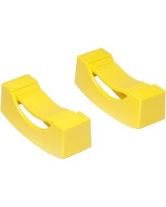 ERN965 image(1) - Ernst Mfg. Jack Stand Covers - 2 Pack - Yellow