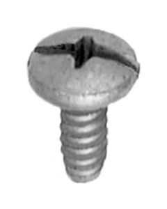 AVC19777 image(0) - AUVECO 19777 Duo-Drive Truss Head License Plate Screw, M6.3 x 1.81 mm Screw x 16 mm L, Dacromet 320