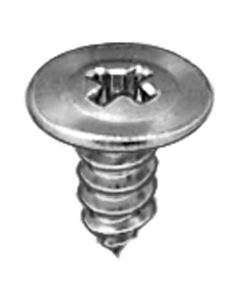 AUVECO #8 X 3/8 PHILLIPS OVAL WASHER HD T.S. - ZINC