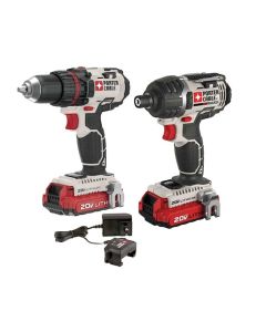 PRCPCCK602L2 image(0) - Porter Cable 20V MAX* 2-Tool Combo Kit