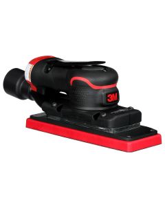 MMM33796 image(0) - 3M Pneumatic Precision Orbital Sheet Sander 33796, 70 mm x 198 mm, Vacuum-Ready, 1/Case