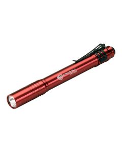 STL66120 image(1) - Streamlight 100 Lumen Stylus Pro Penlight - Red - Clam - White LED