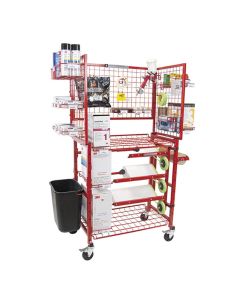 ITTI-MCWM image(0) - Innovative Tools & Tech I-MCWM Mobile Painters Prep Cart With Masker, 22 in L x 35 in W x 67 in H