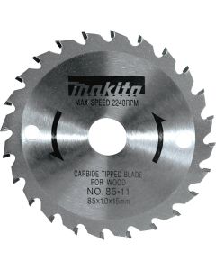 MAK721005-A image(0) - Makita 3 3/8" 24T Carbide Tipped Circular Saw Blade for General Purpose