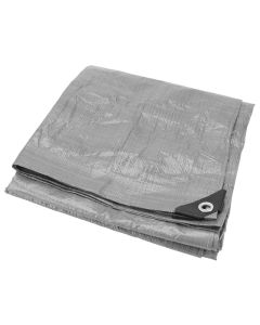WLMW7006 image(0) - Wilmar Corp. / Performance Tool Silver Heavy Duty Tarp 10' x 12'