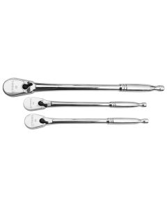 K Tool International Ratchet Set 3 Piece 120 Tooth