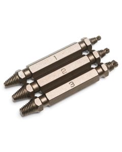 TITAN 3-PC DAMAGED SCREW EXTRACTOR SET