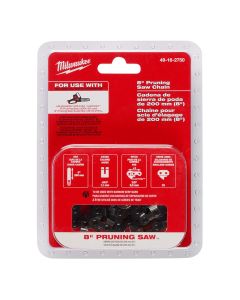 MLW49-16-2750 image(1) - Milwaukee Tool 8" Pruning Saw Chain
