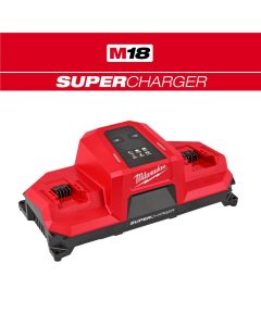 MLW48-59-1816 image(0) - Milwaukee Tool M18 Dual Bay Simultaneous Super Charger w/ 4 Point Mounting