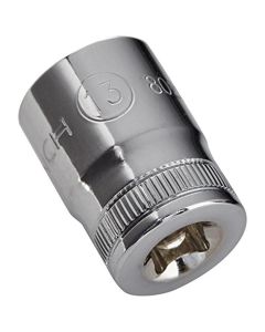 KDT80207 image(1) - GearWrench 1/4 Inch Drive 12 Point Standard Metric Socket 13mm