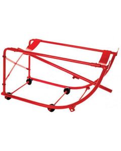 Zeeline by Milton ZE135 - Tilting Drum Cradle with Axle and Wheels (600 Pound Max Load)