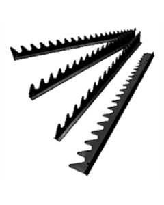 Ernst Mfg. 40 Tool Space Saver Wrench Rail, Black with Magnet