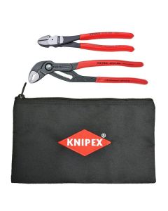 KNIPEX 8 Diagonal and 10 Cobra w/ pouch