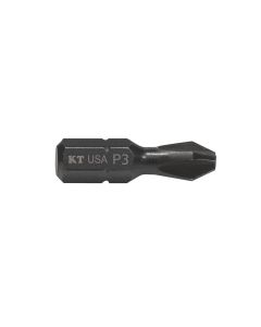 Klein Tools #3 Phillips Insert Power Driver, 1-Inch, 5-Pack