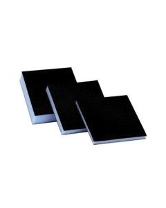 MMM5612 image(0) - 3M 05612 Foam Hand Sanding Set, 5.22 in Dia L x 2.64 in W, Hook and Loop Attachment