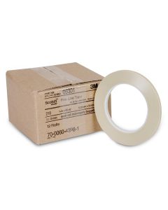 3M LINE TAPE FINE SCOTCH 1/4" X 60YDS 1EA