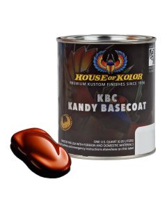 HOKC2C-KBC08-Q01 image(1) - House Of Kolor SHIMRIN C2C-KBC08-Q01 C2C Kandy Series Universal Basecoat, 1 qt Can, Tangerine