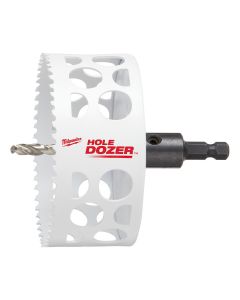 Milwaukee Tool 4" Hole Dozer Bi-Metal Hole Saw with Arbor