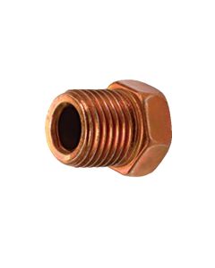 S.U.R.&R. 1/2 Inch-20 Inverted Flare Nut - 100 Pack